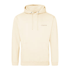 "Tering Goedkoop" beige hoodie