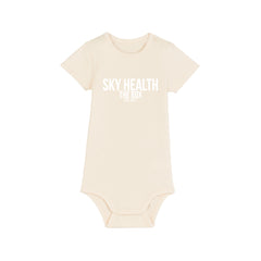 "Sky Health" Baby Onesie Natural Raw