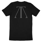 THEABOVE T-shirt black + Grey logo