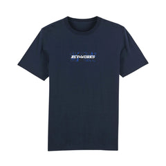 T-shirt Boxlogo Blue/white