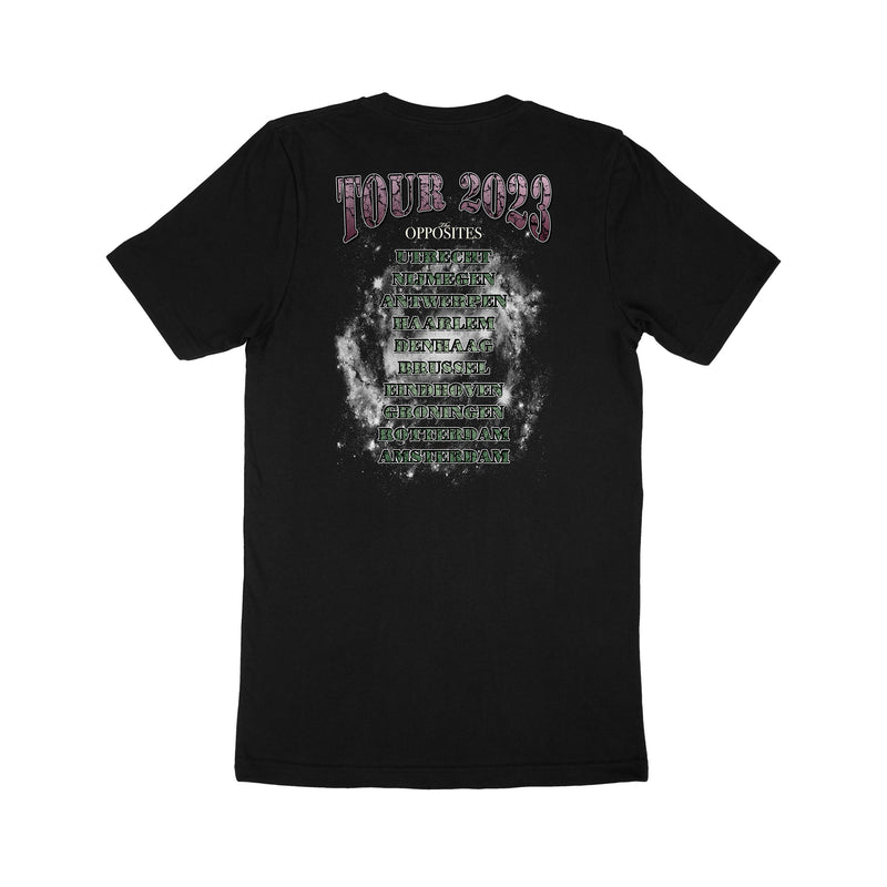 "Tour Shirt" Black T-shirt
