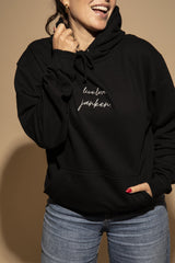 "Live Love Janken" zwarte hoodie