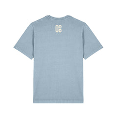 Brand t-shirt Washed Blue