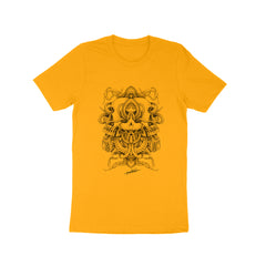 "Octopi Skull" Gold T-shirt