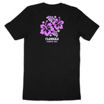 "Flowers" T-shirt Black