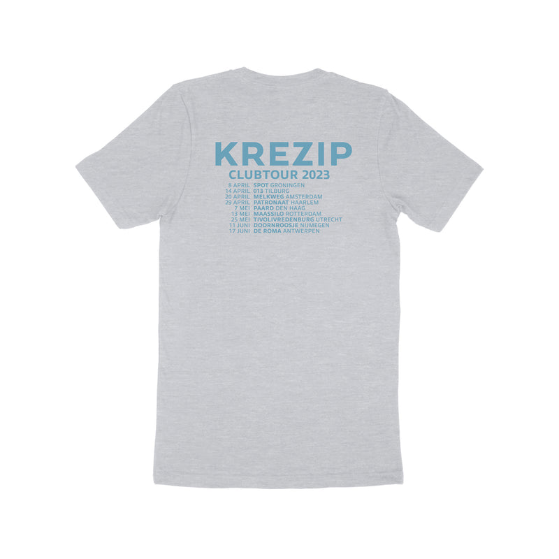 KREZIP 'Tour' T-shirt grey