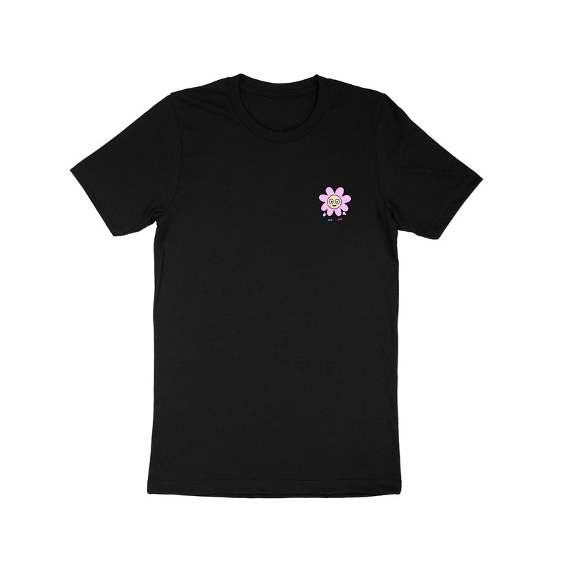 "Flower shop" Black T-shirt